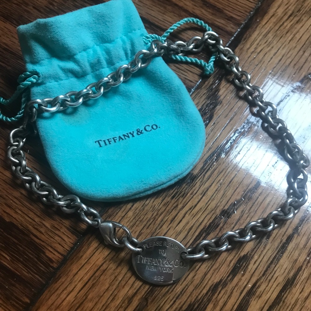 Return to Tiffany tag choker